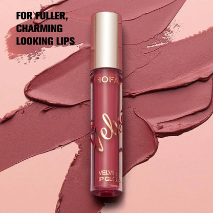 PHOFAY Velvet Lip Gloss in matte finish with precision applicator