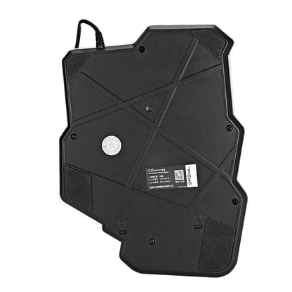 One-handed mechanical gaming keyboard with RGB backlighting and ergonomic design