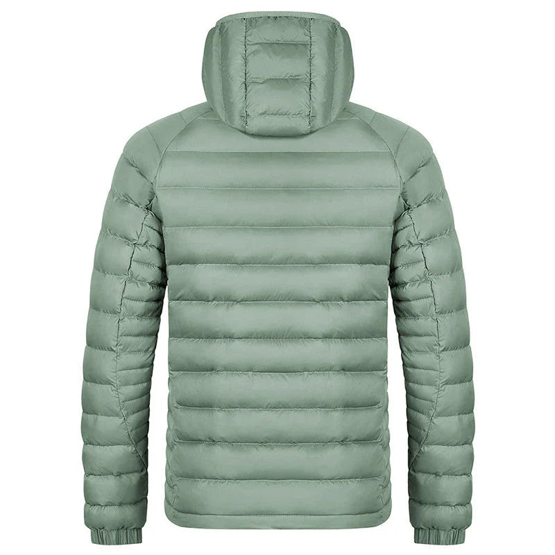 Versatile Hooded Jacket for Men - Lightweight, Warm, and Stylish