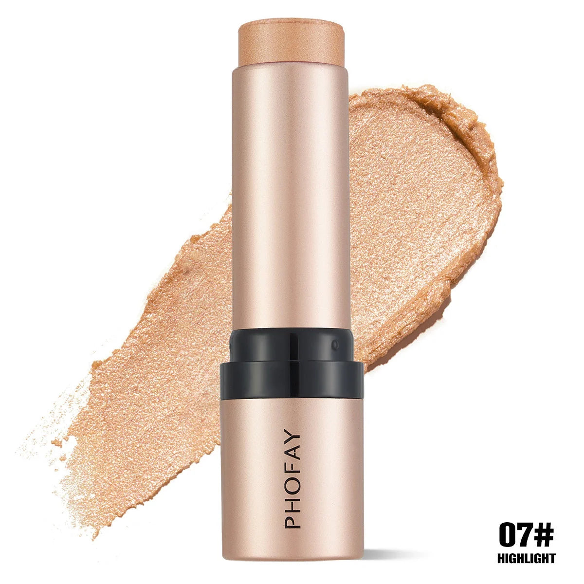 PHOFAY Shaping Contour Stick with removable brush for precise makeup application