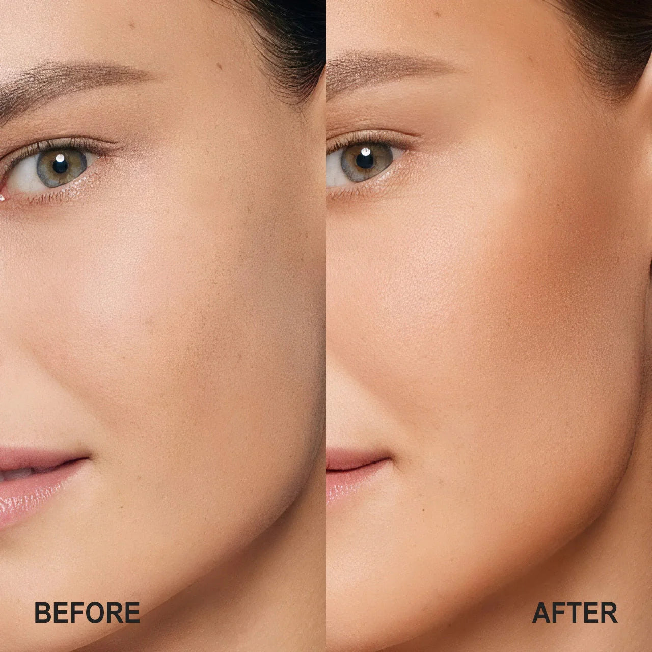 PHOFAY Shaping Contour Stick with removable brush for precise makeup application