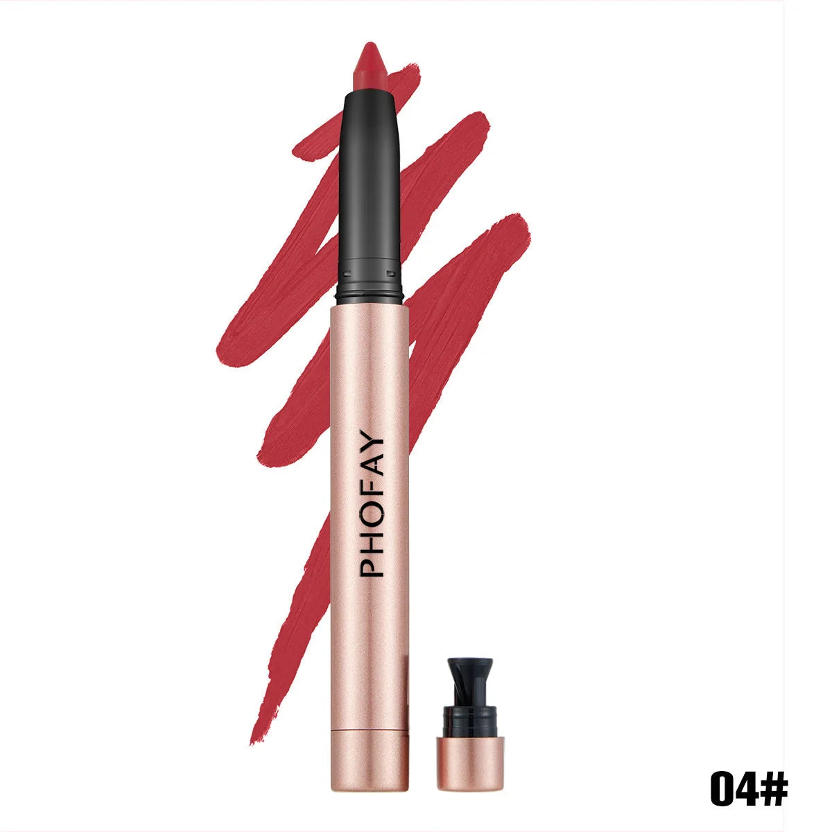 PHOFAY MATTE LIP LINER LIPSTICK PEN with silky matte finish for precise lip definition