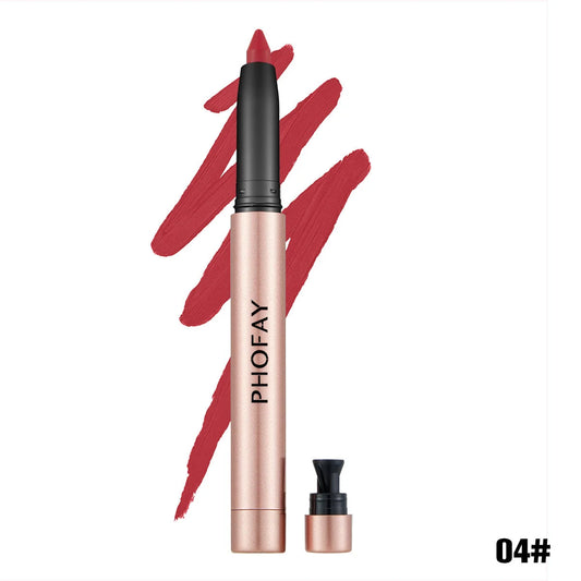 PHOFAY MATTE LIP LINER LIPSTICK PEN with silky matte finish for precise lip definition
