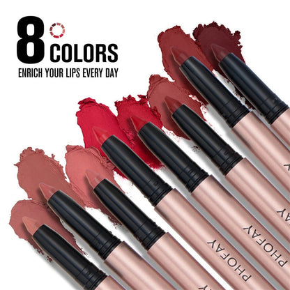 PHOFAY MATTE LIP LINER LIPSTICK PEN with silky matte finish for precise lip definition