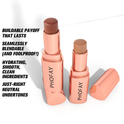 PHOFAY Contour Stick for a smooth, matte makeup finish