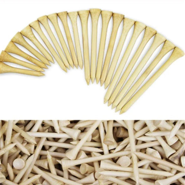 Bamboo woodworking nails in four lengths from 4.2cm to 8.3cm, 100 pieces per pack