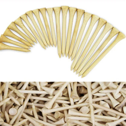 Bamboo woodworking nails in four lengths from 4.2cm to 8.3cm, 100 pieces per pack