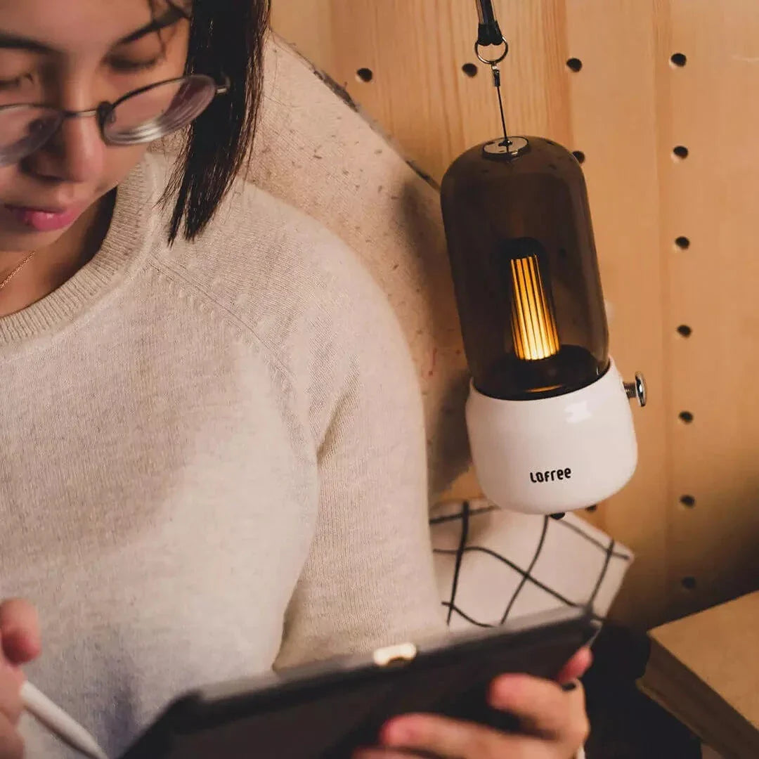 Pick-Up Light Intelligent LED Candlelight Atmosphere Light in red, blue, or white