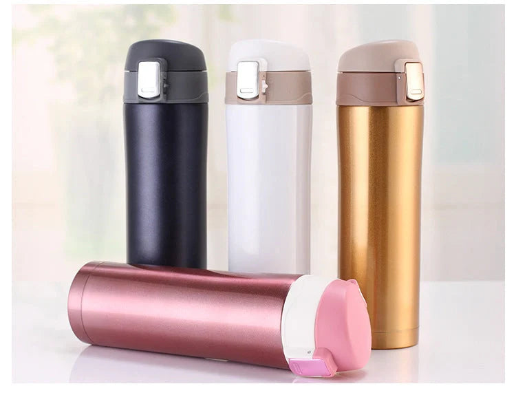 Stainless steel outdoor drinking cup with temperature resistance from -20°C to 100°C