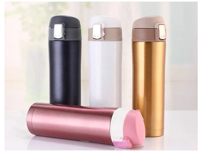 Stainless steel outdoor drinking cup with temperature resistance from -20°C to 100°C