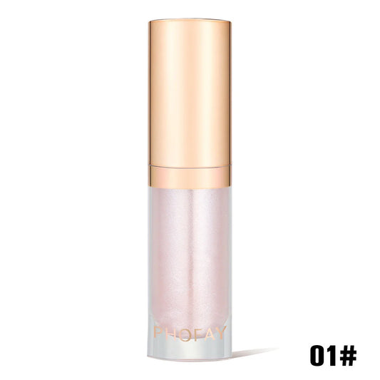 PHOFAY Moisturizing Warm Lip Oil with applicator for easy application