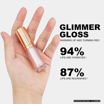 PHOFAY Moisturizing Warm Lip Oil with applicator for easy application