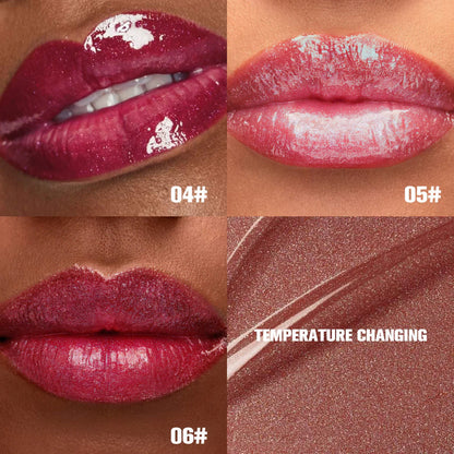 PHOFAY Moisturizing Warm Lip Oil with applicator for easy application