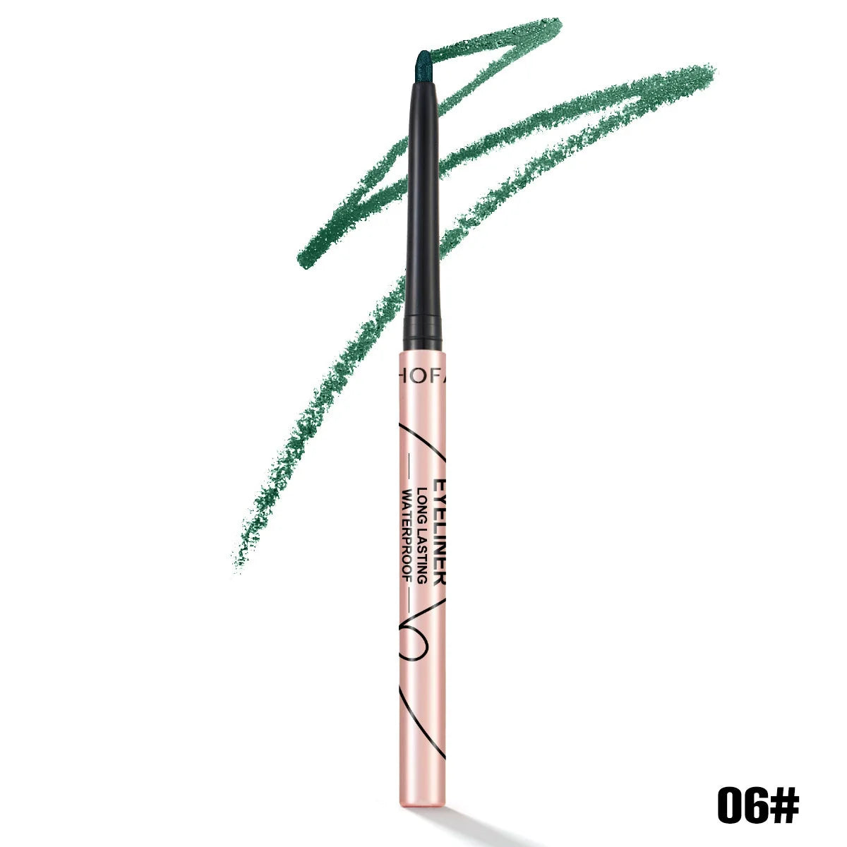 PHOFAY Waterproof Colourful Eyeliner in vibrant colours, perfect for long-lasting, smudge-proof looks.