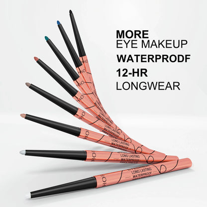 PHOFAY Waterproof Colourful Eyeliner in vibrant colours, perfect for long-lasting, smudge-proof looks.
