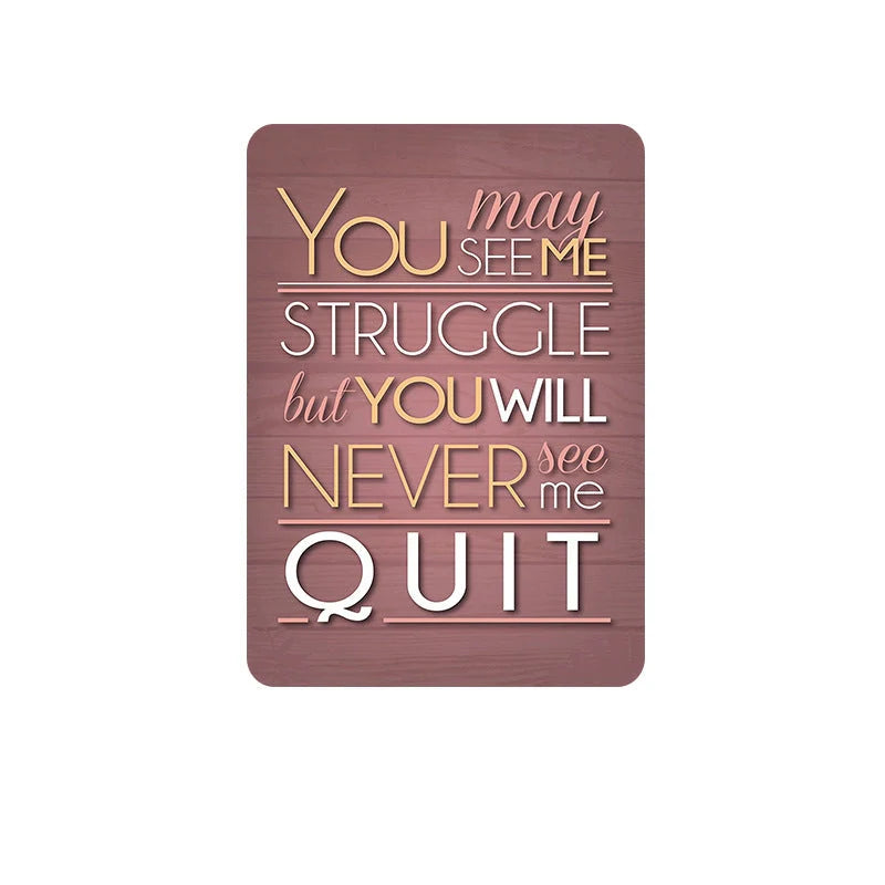 Retro American License Plate Iron Wall Art in metal, 30cm by 20cm