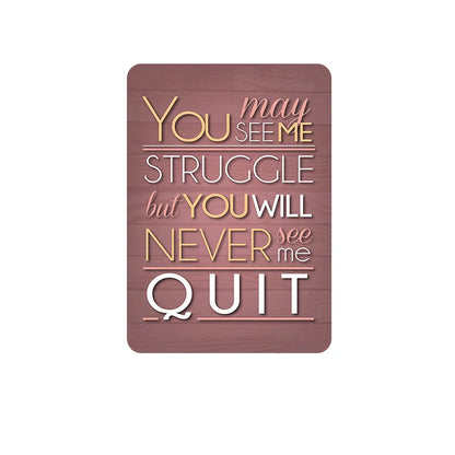 Retro American License Plate Iron Wall Art in metal, 30cm by 20cm