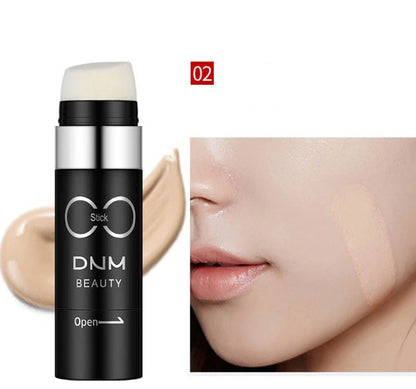 CC rod concealer cushion compact with adjustable silicone applicator tip and refill