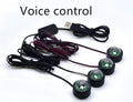 New Star Atmosphere Light Strip with star pattern, 7 colour options, PVC shell, USB connection