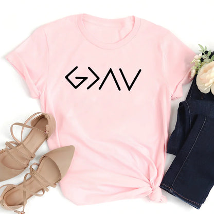 Women's black cotton short sleeve T-shirt in straight cylinder fit, short sleeves 20cm, Asian sizing