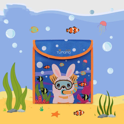 Eco-friendly graffiti drawing board with 12-color liquid chalk for children