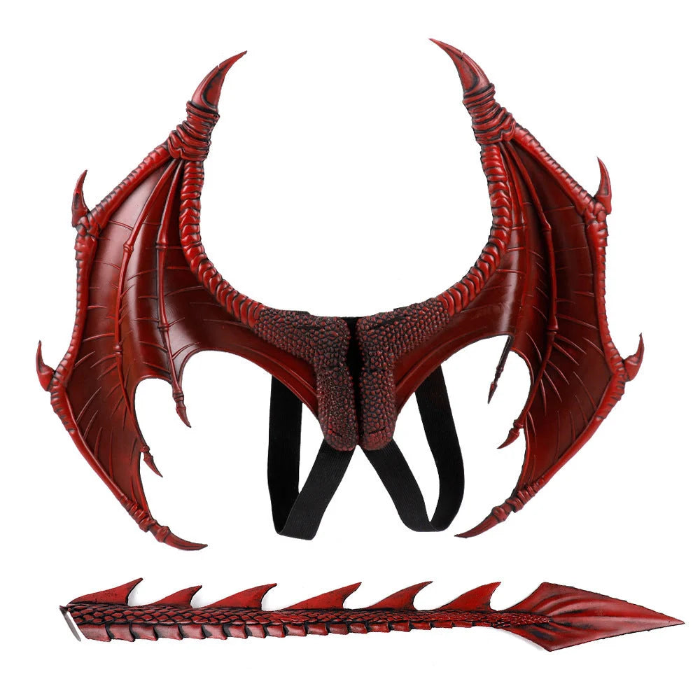 Halloween Dragon Wings Toy in assorted colours for costume parties