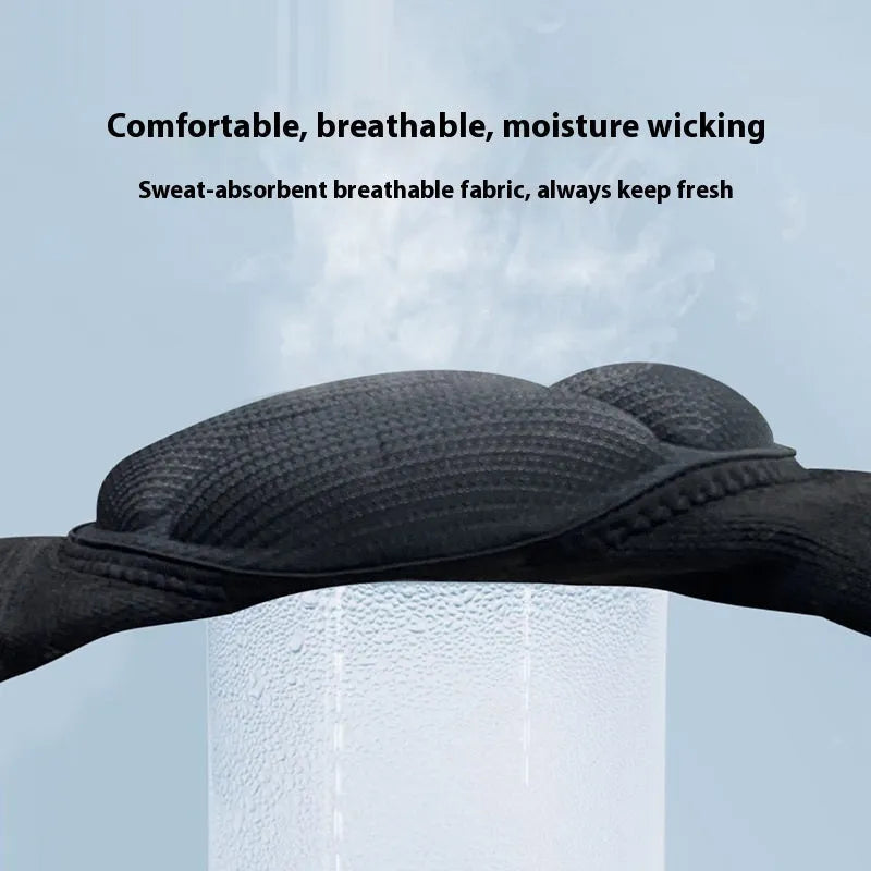 A pair of black thick sponge knee pads for dance and sports protection.
