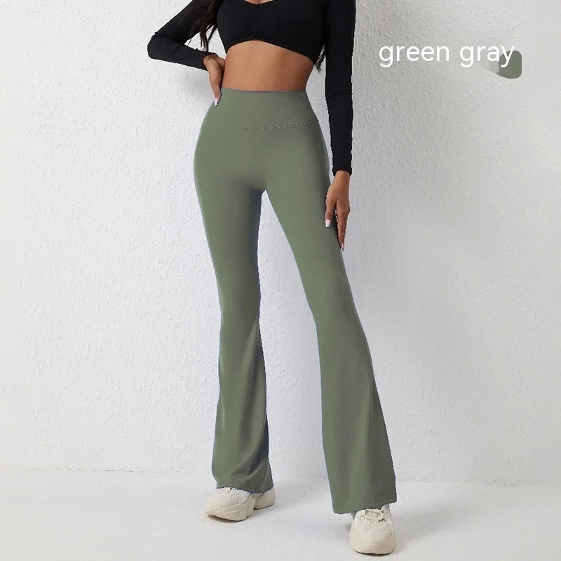 High waisted hip lifting tight pants in multiple colours, designed for fitness and everyday wear