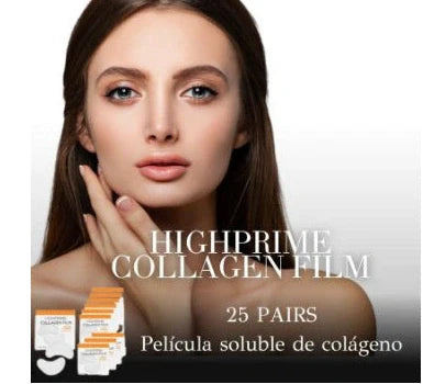 Collagen water-soluble facial mask with hyaluronic acid for 15-20 minute hydrating treatments