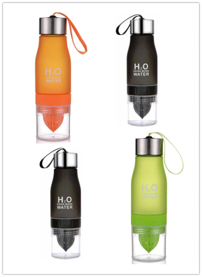 Frosted Plastic Lemon Cup in various colours, BPA-free, 650ml capacity