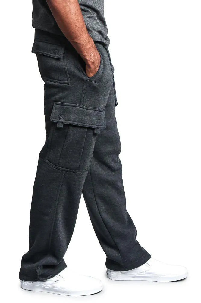Casual Multi-pocket Loose Straight-leg Overalls for Men and Women, Polyester Broadcloth Midweight Fabric, Available in White, Black, Dark Gray, Light Gray, Army Green, Red, Sizes M to 4XL, Drawstring Closure, Spring Autumn Wear