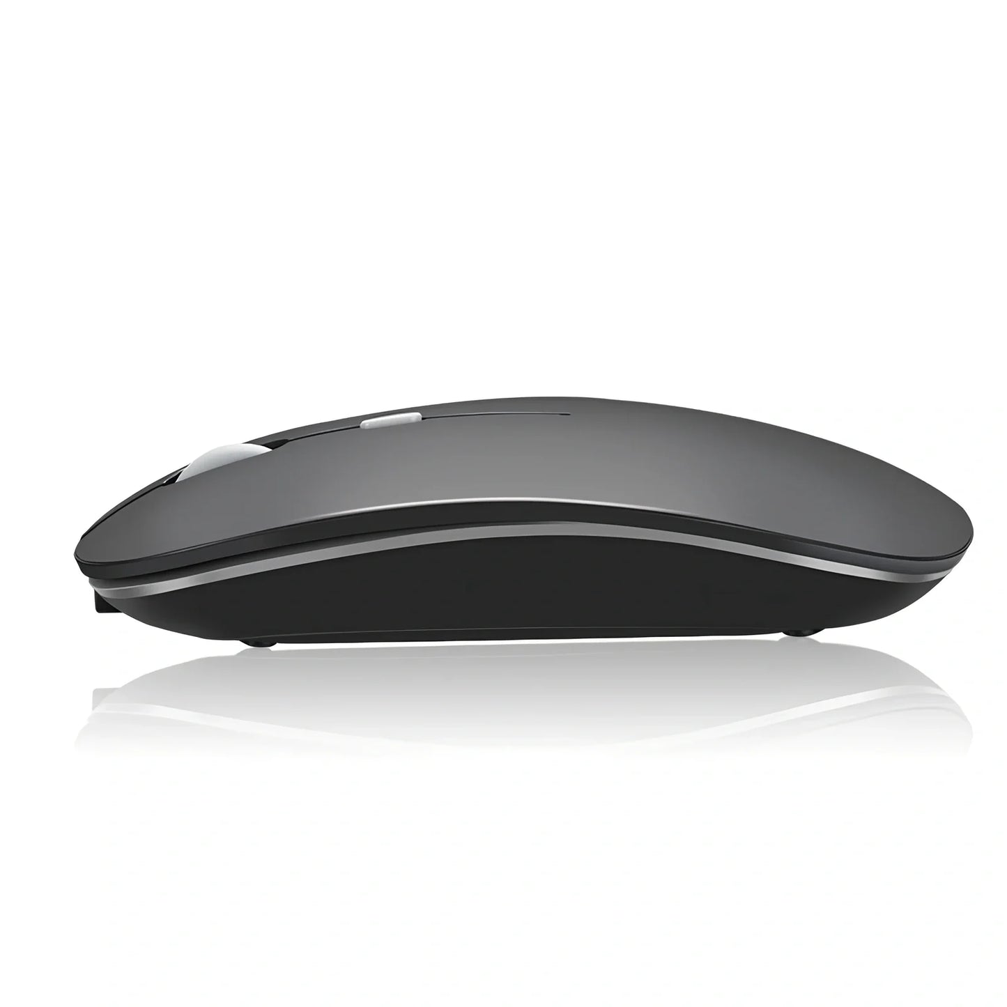 Wireless Bluetooth mouse for Apple devices with 1600 DPI resolution and rechargeable battery
