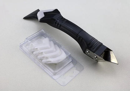 3 in 1 Silicone Removal and Caulking Tool Kit with various tools for sealant application and removal