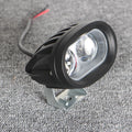 20W elliptical white LED spotlight with aluminium housing for truck forklift motorcycle auxiliary lighting