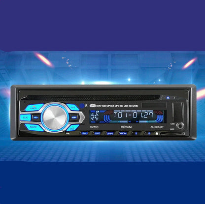 Multifunction Car Bluetooth CD Player with USB and SD support in black