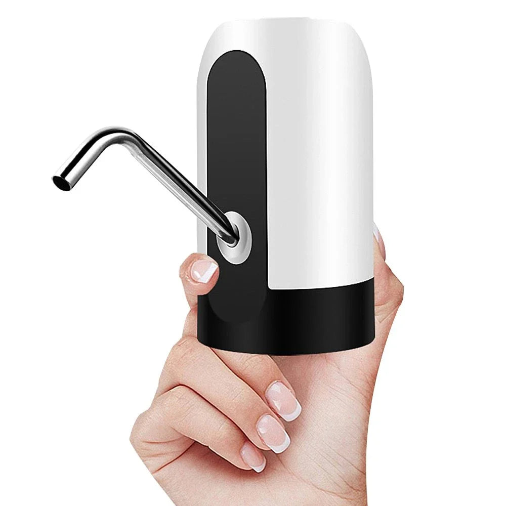 Smart electric water pump with USB charging for easy hydration at home or office