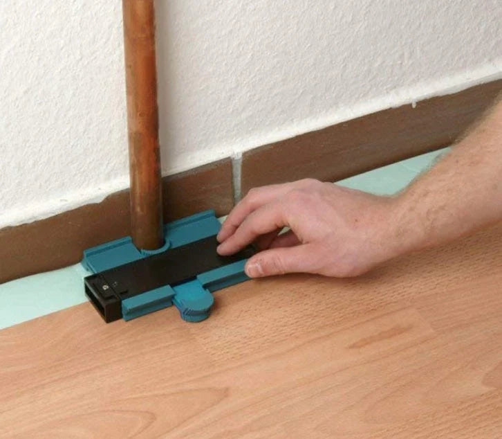 Radial Ruler Contour Gauge Taker Profile Gauge for precise irregular shape measurements