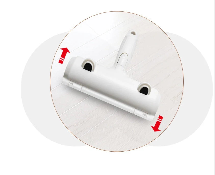 Durable ABS pet hair remover tool with 2-way design for efficient cleaning