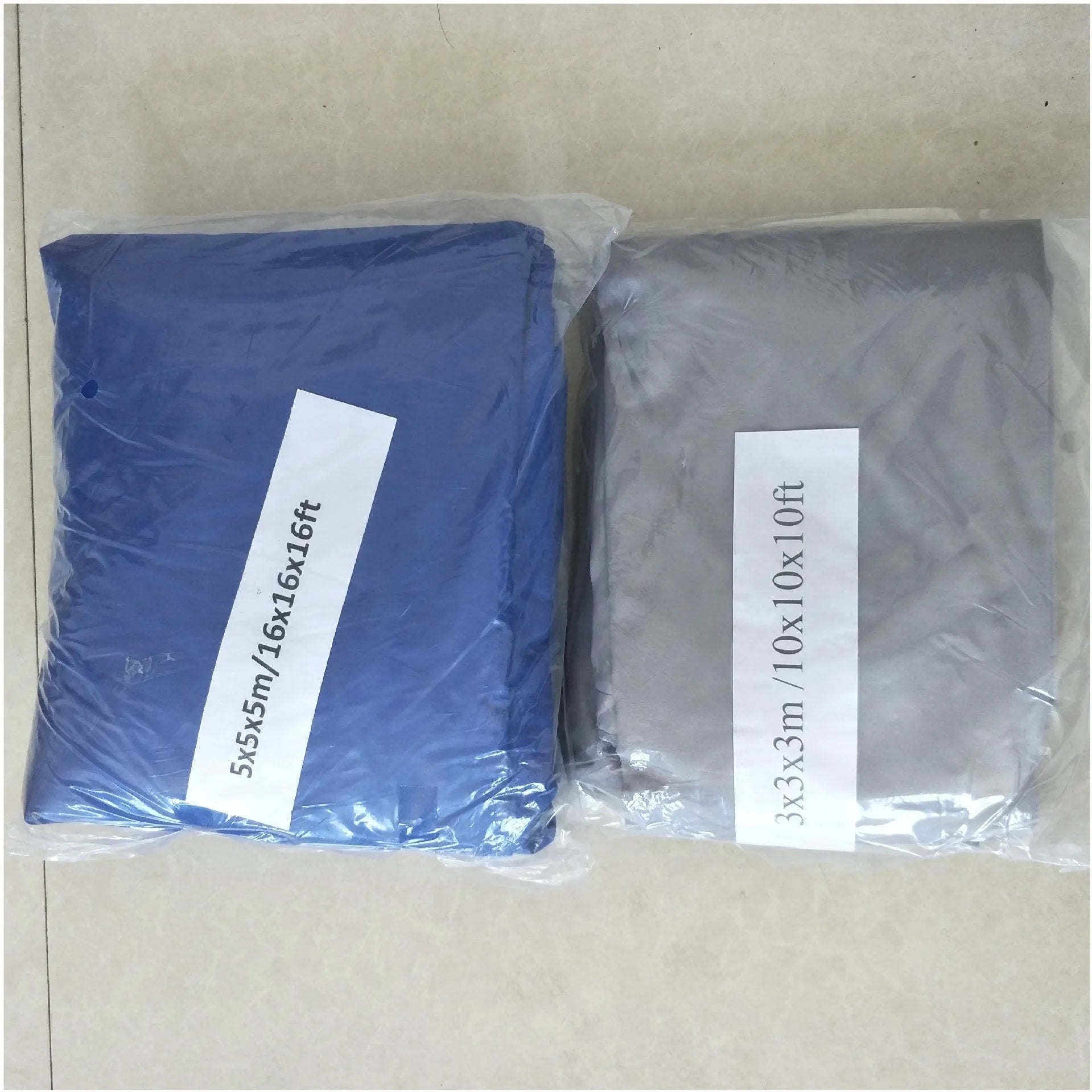 Blue 3x4 metre curved square shade sail providing outdoor UV protection