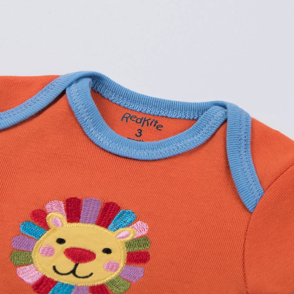 Baby Triangle Harmony 5-piece cotton set for infants, soft and breathable fabric