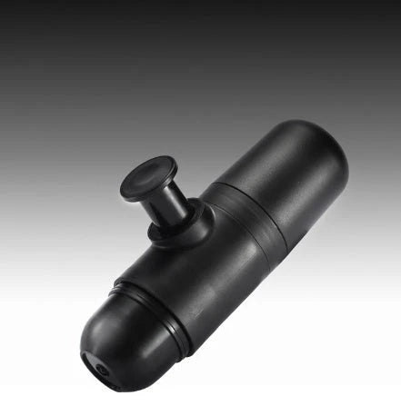 Compact portable manual espresso coffee maker with 8-bar pressure for rich, barista-quality coffee on the go