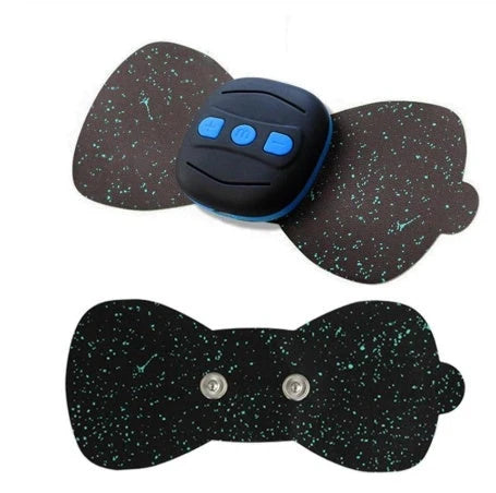 Rechargeable Smart Cervical Spine Massage Stick with electrode patches for targeted relief