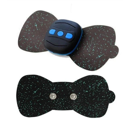 Rechargeable Smart Cervical Spine Massage Stick with electrode patches for targeted relief