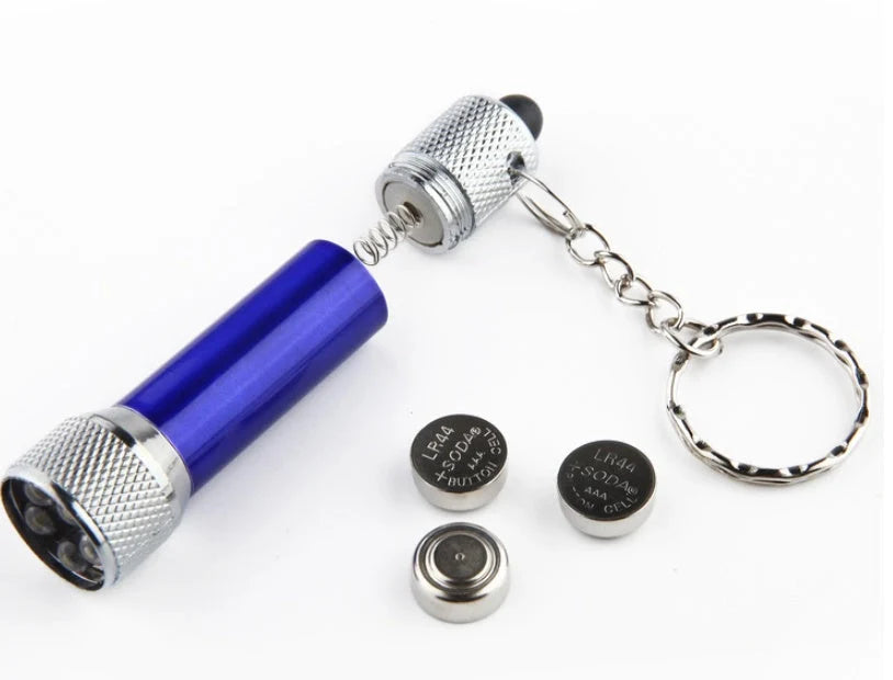 Mini Keychain Light in aviation aluminium alloy with ultra-bright LED