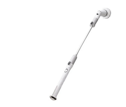 Multifunctional electric cleaning brush with five brush heads for versatile cleaning