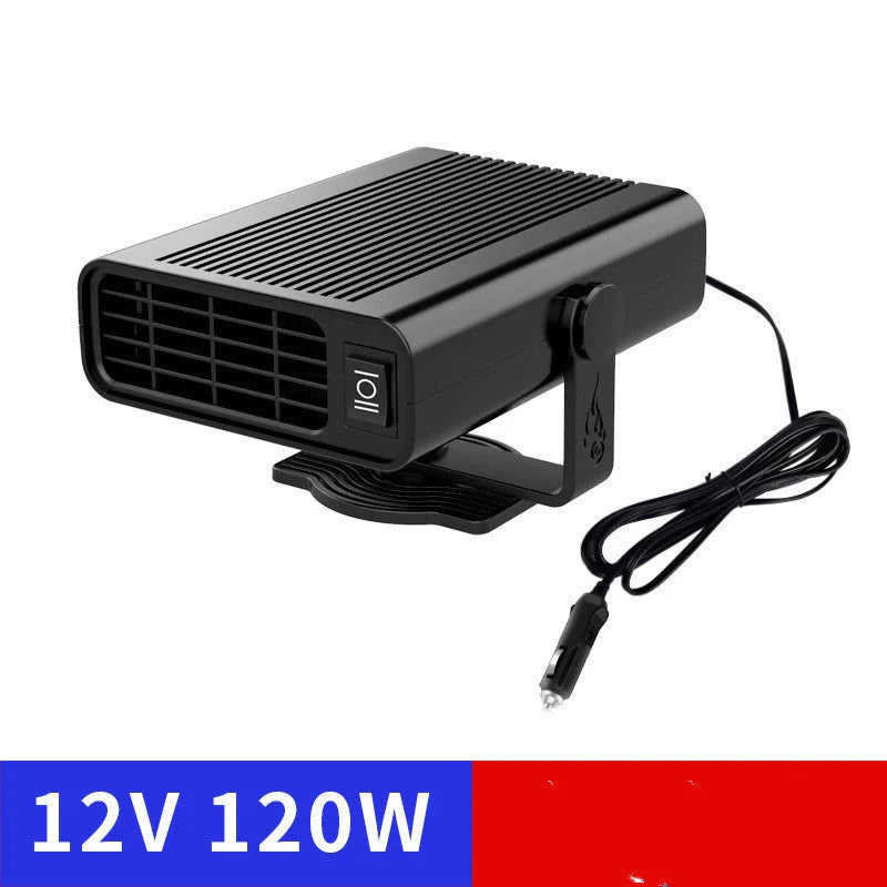 Universal Car Defrost Heater with 360-degree rotation for 12V/24V vehicles