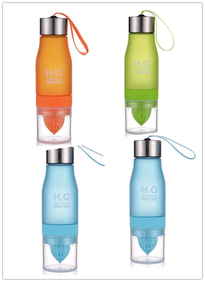 Frosted Plastic Lemon Cup in various colours, BPA-free, 650ml capacity