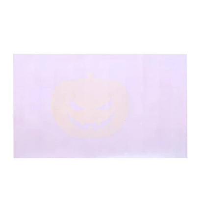 White rectangular PVC bath mat showing colour change effect when wet with moisture detection