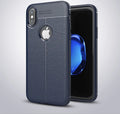 WeFor PU leather case for OnePlus 6 5 5T smartphones with silicone TPU protection