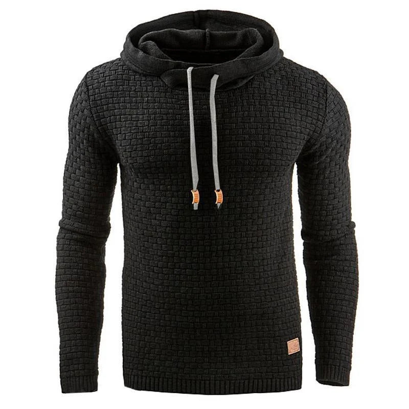 Men's hoodie sweater in various colours and sizes, made from 65% cotton and 35% polyester blend